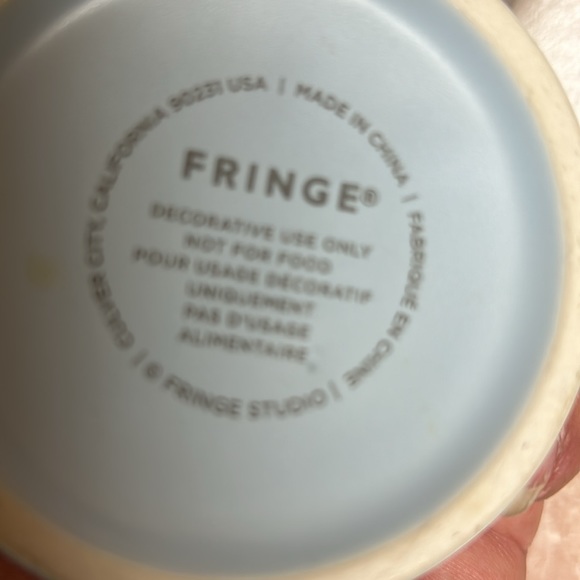 FRINGE Pottery trinket Dish Astrological sign:CANCER; NEW - Picture 5 of 6